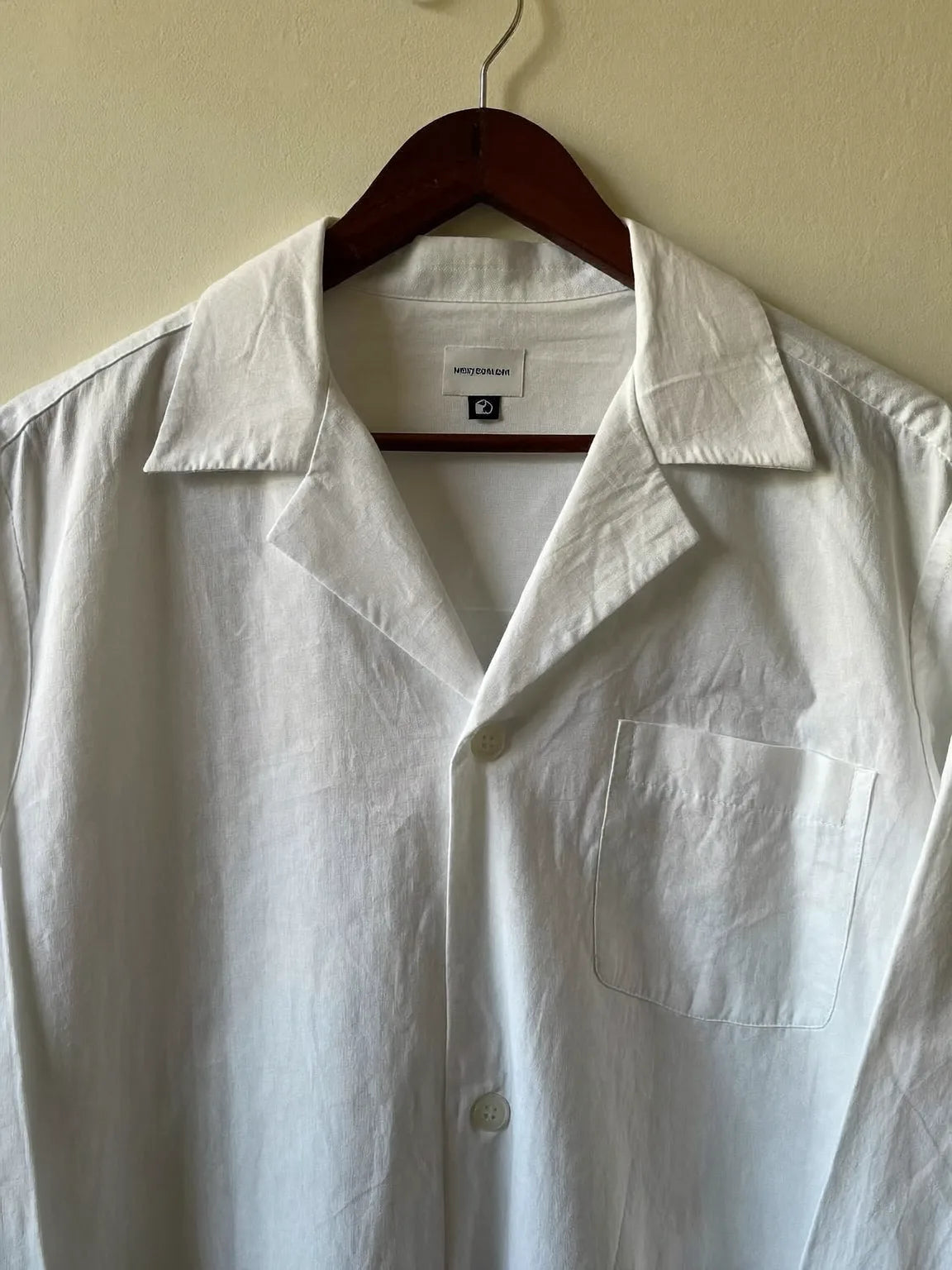 Classic Shirt, White, front view
