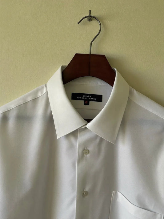 Formal Shirt, White, front view